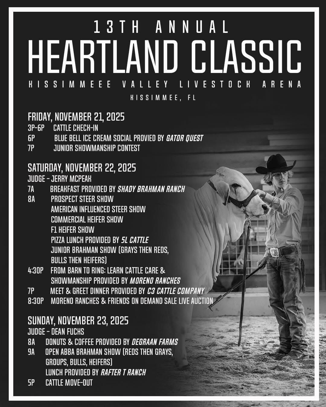 Events For January 2026 Brahman Event